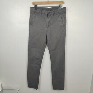 Rag & Bone Chino Pants Mens 31 Gray Slim Fit‎ Casual Designer Preppy